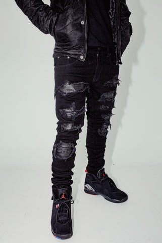 "Snakeskin" Men's Denim